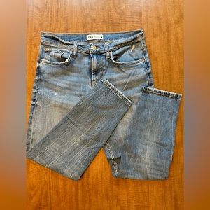 Zara Slim Boyfriend denim.